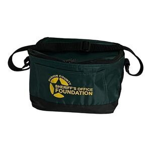 Dark Green Sided Lunch Box Marion County Sheriffs Foundation Insulated Police